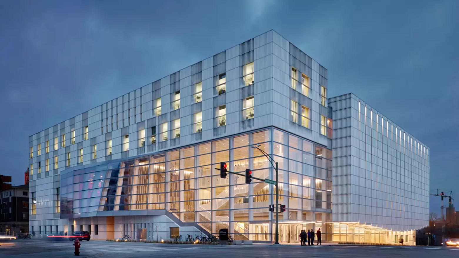 Award of Excellence in the AIA's 2018 Education Facility Design Awards: University of Iowa Voxman Music Building, by LMN Architects and Neumann Monson Architects