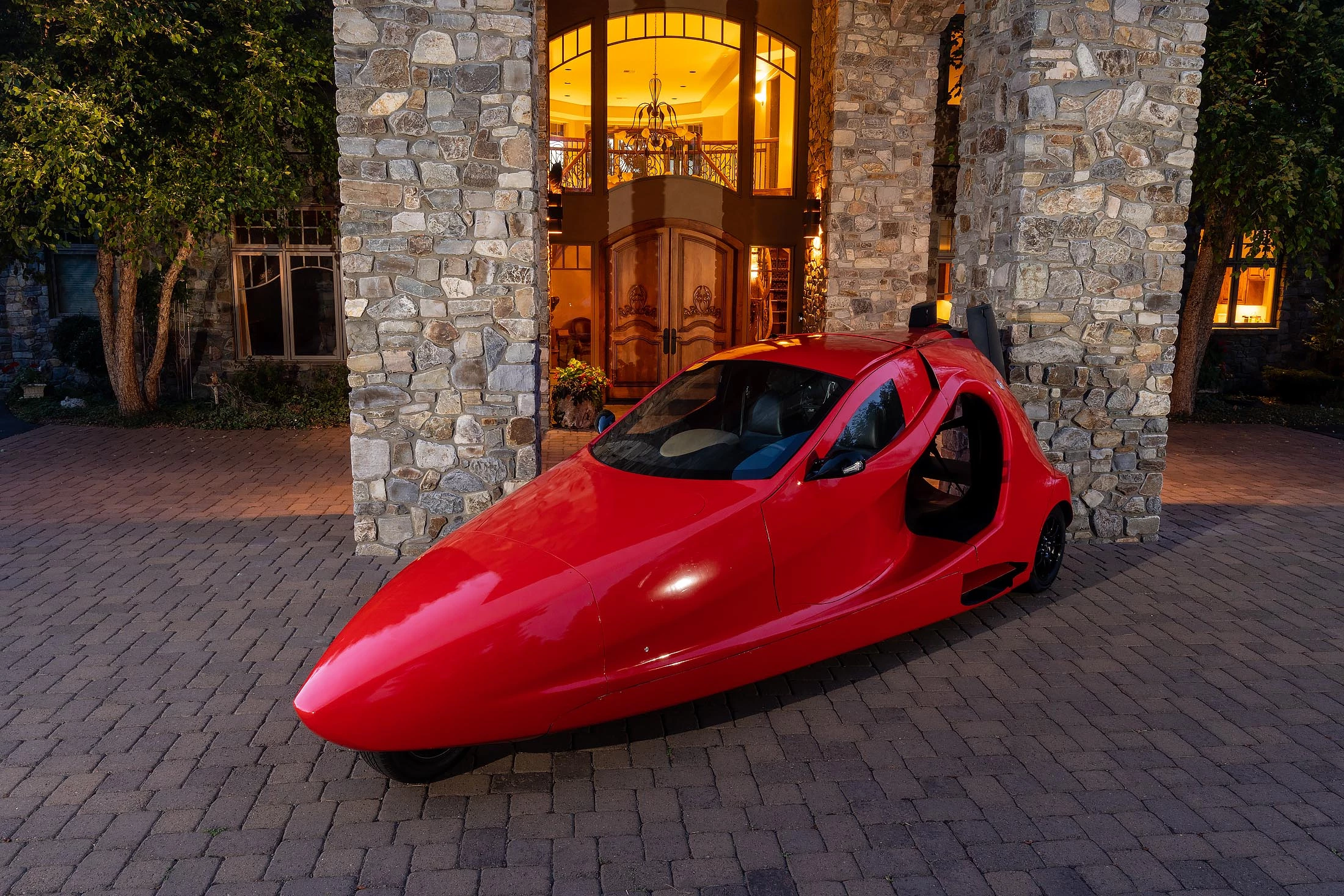 The Switchblade in its compact, quick street mode