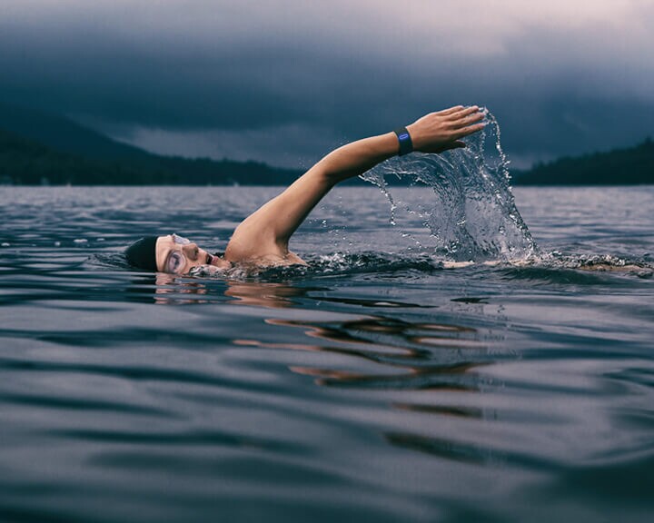 Biometrics during activity are tracked via Get, which is also waterproof to 10 meters (33 feet)