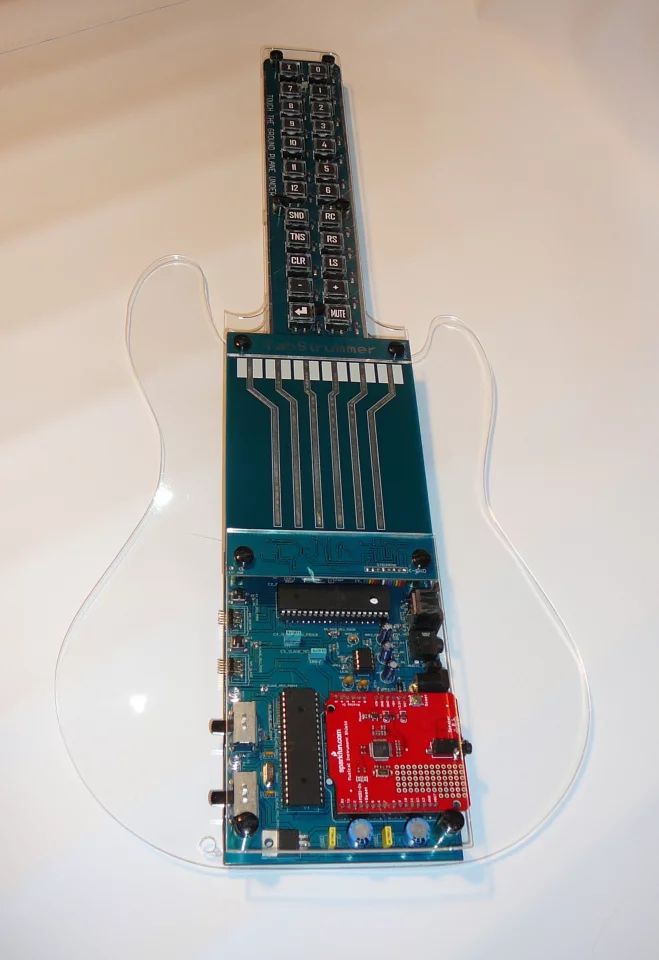 The clear acrylic used for the pre-production prototype exposes all of the inner working to view