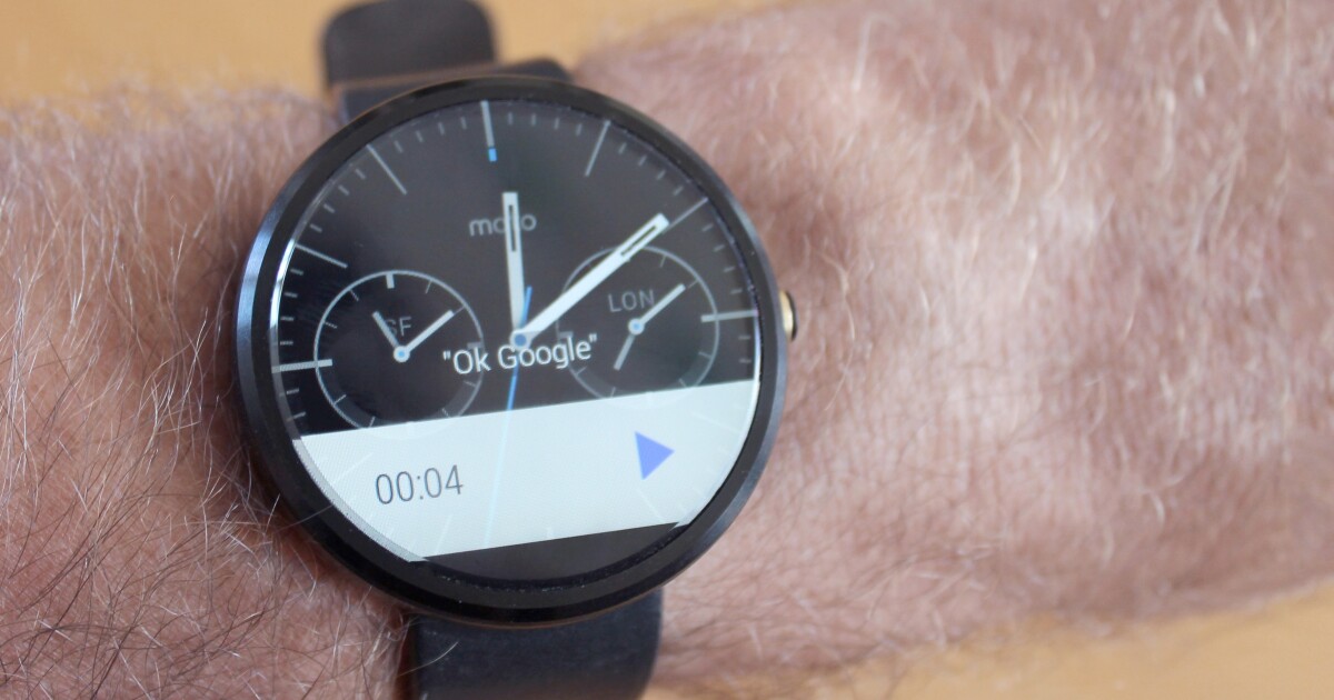 Review Moto 360 smartwatch