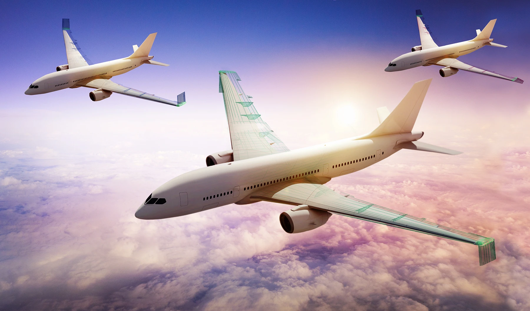 NASA researchers are looking into mechanical methods to move an airplane's outer wing in flight in order to allow for a smaller tail