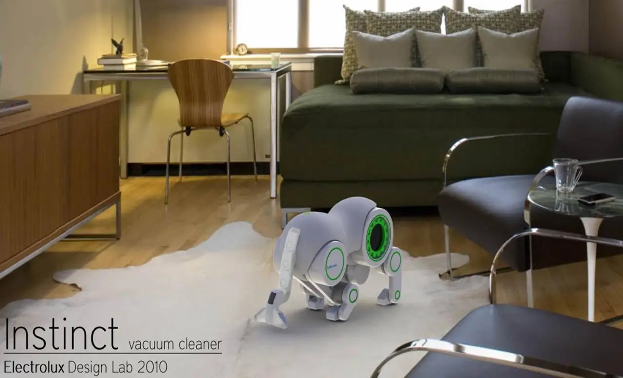 Instinct is said to adapt to its environment and then "chooses the path of less cleaning resistance"
