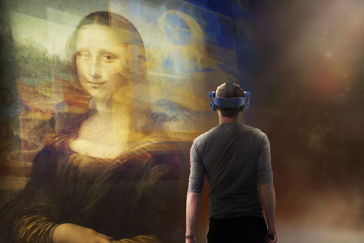 Mona Lisa: Beyond the Glass runs as part of the Louvre's Leonardo da Vinci exhibition