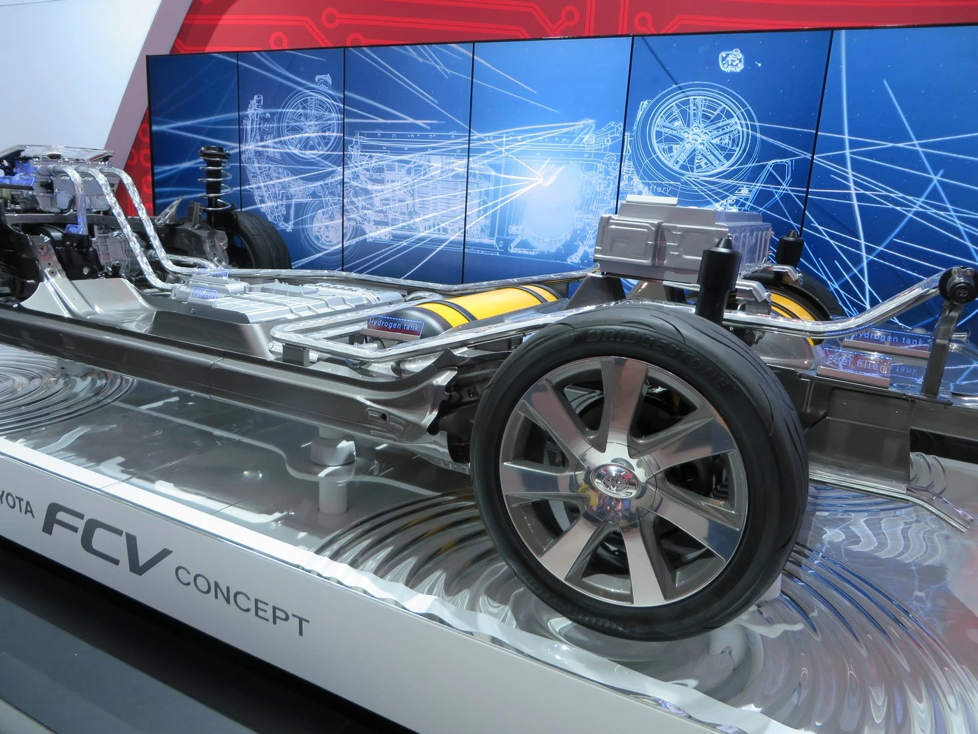 The guts of the FCV