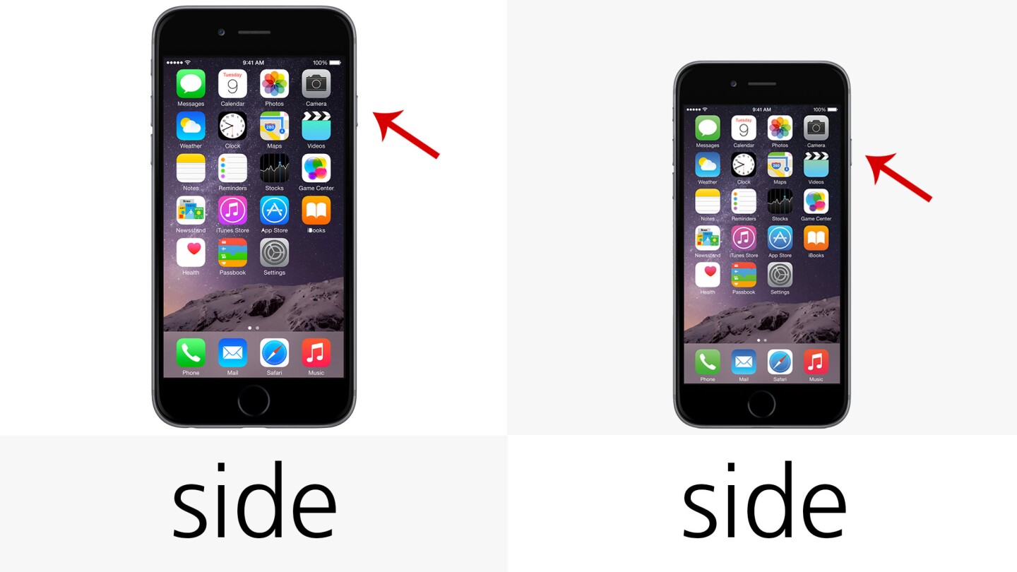 Power/sleep button location (row 1)