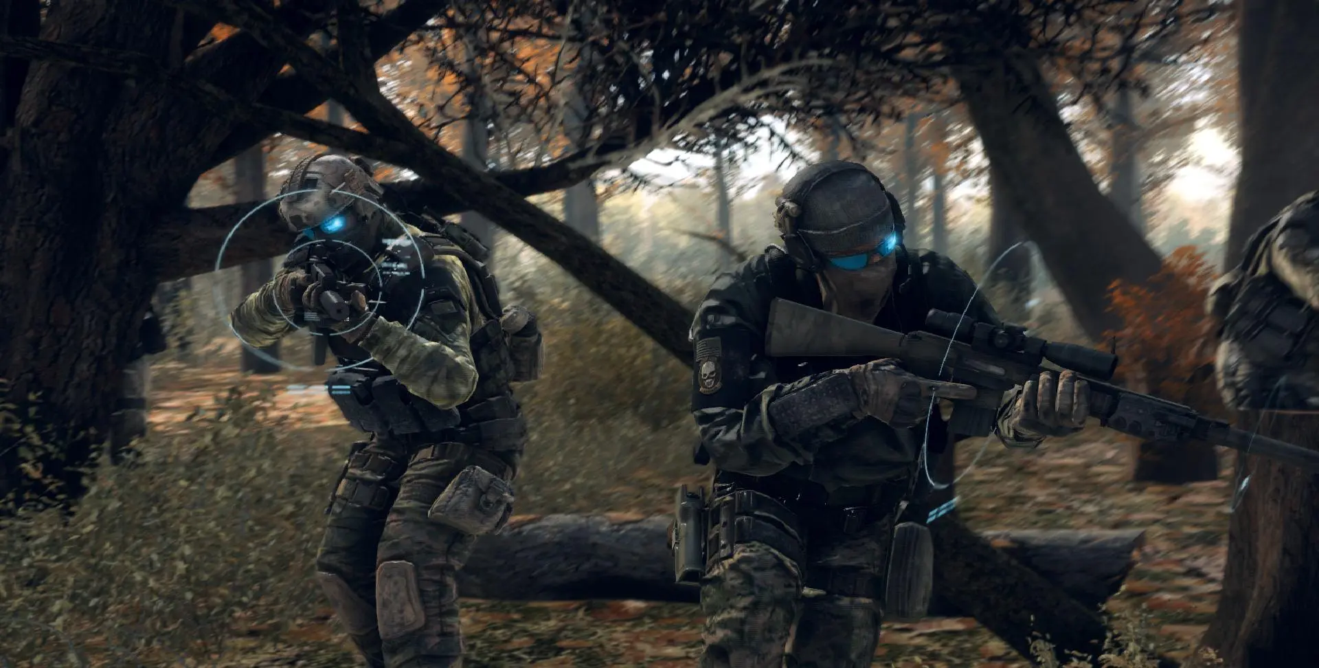 Squad based action with clever comrades