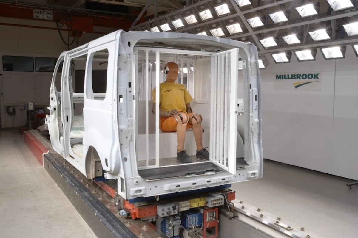 Vauxhall builds a safer police van