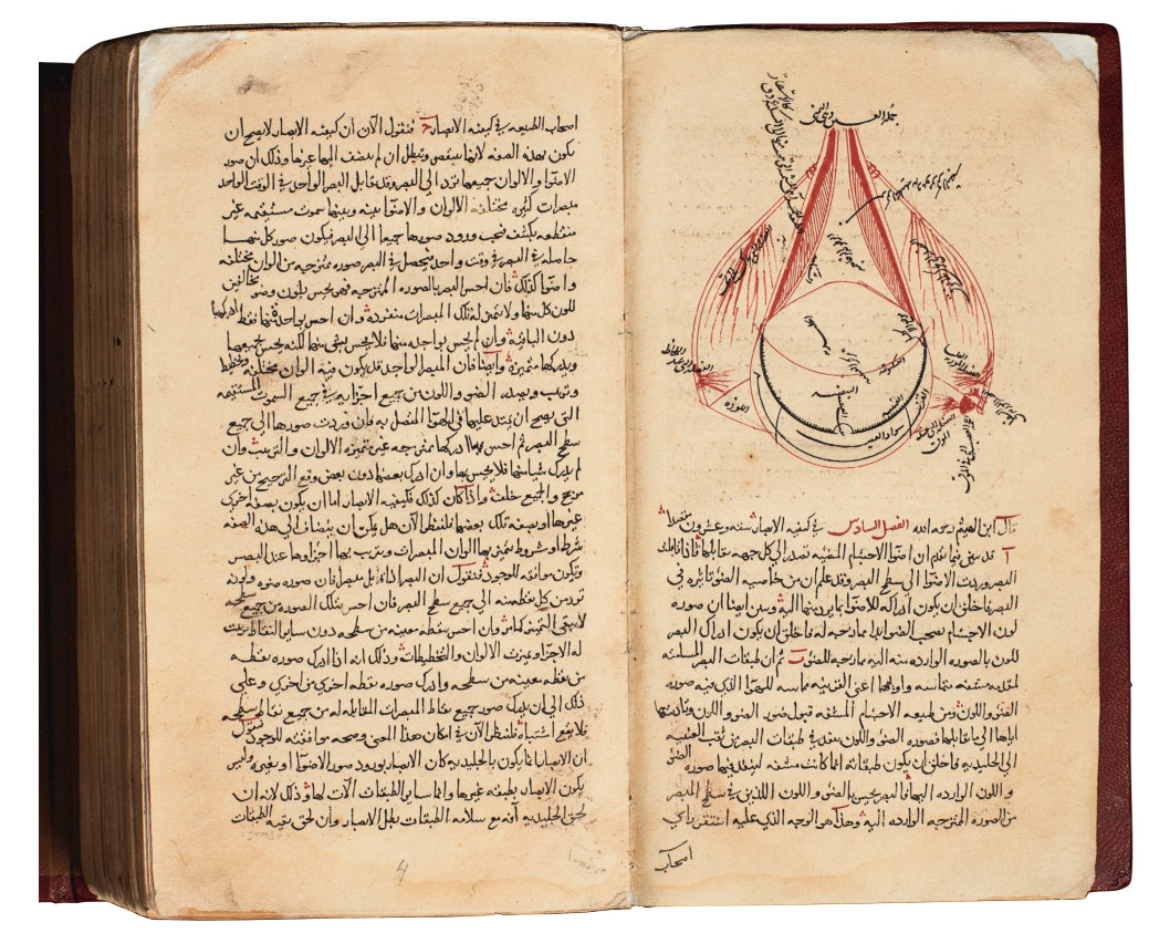 $765,430 | autograph manuscript of 'The Book of Correction of Optics for those who have Sight and Mind' by Kamal al-Din al-Hasan ibn (c. 1309) | Auction House: Sotheby's | Sale price: £549,000 | Official Estimate: £250,000 to £350,000 | Date of sale: April 25, 2018