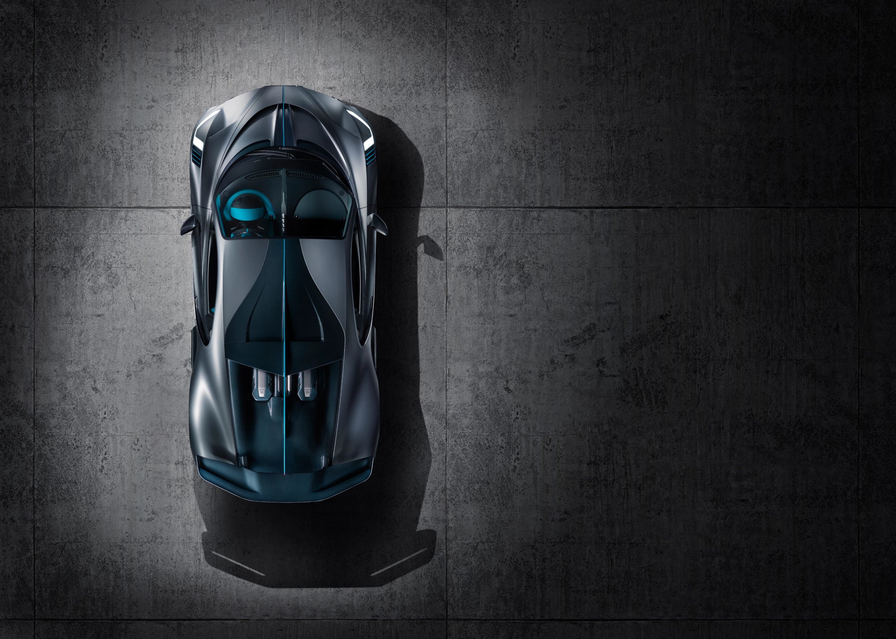 Bugatti Divo: matchbox car view