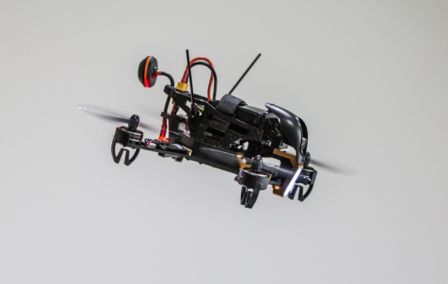 Walkera F210 3D in flight: a wickedly responsive beast