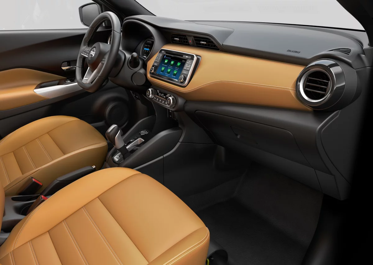 The Kicks is up against some stiff competition, so its cabin has been designed to within an inch of its life