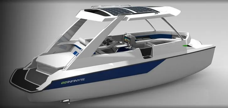 Infinyte's planned i8 catamaran cruiser (Image: Infinyte Marine)