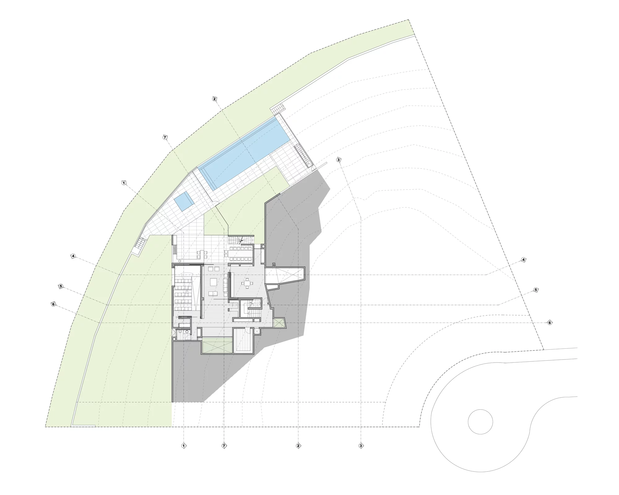 Architectural drawing of House RP (Image: Gonzalo Mardones Viviani)