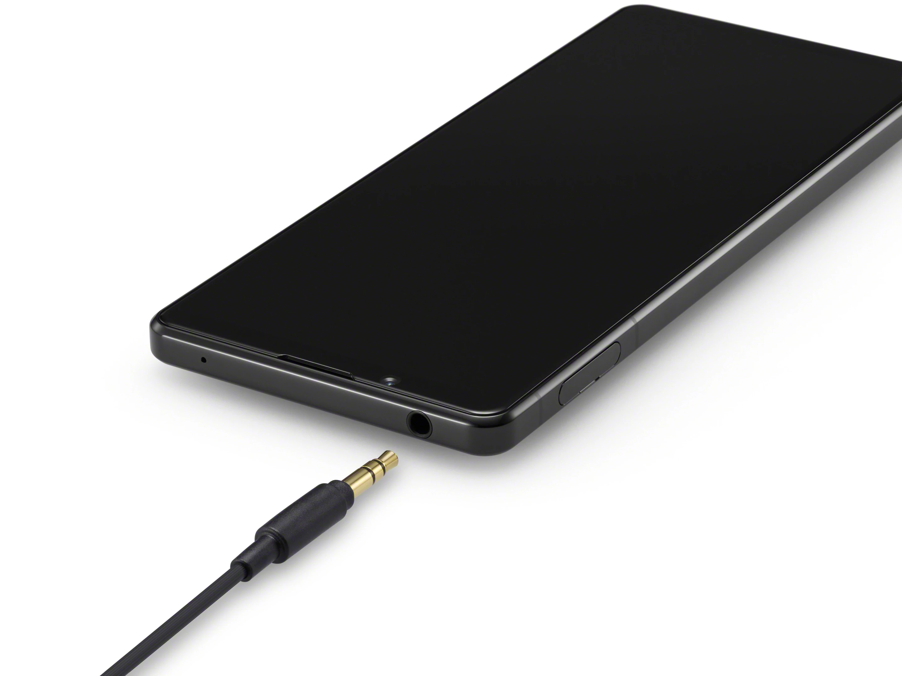 Sony has included a 3.5 mm audio jack in the design of the Xperia 1 II