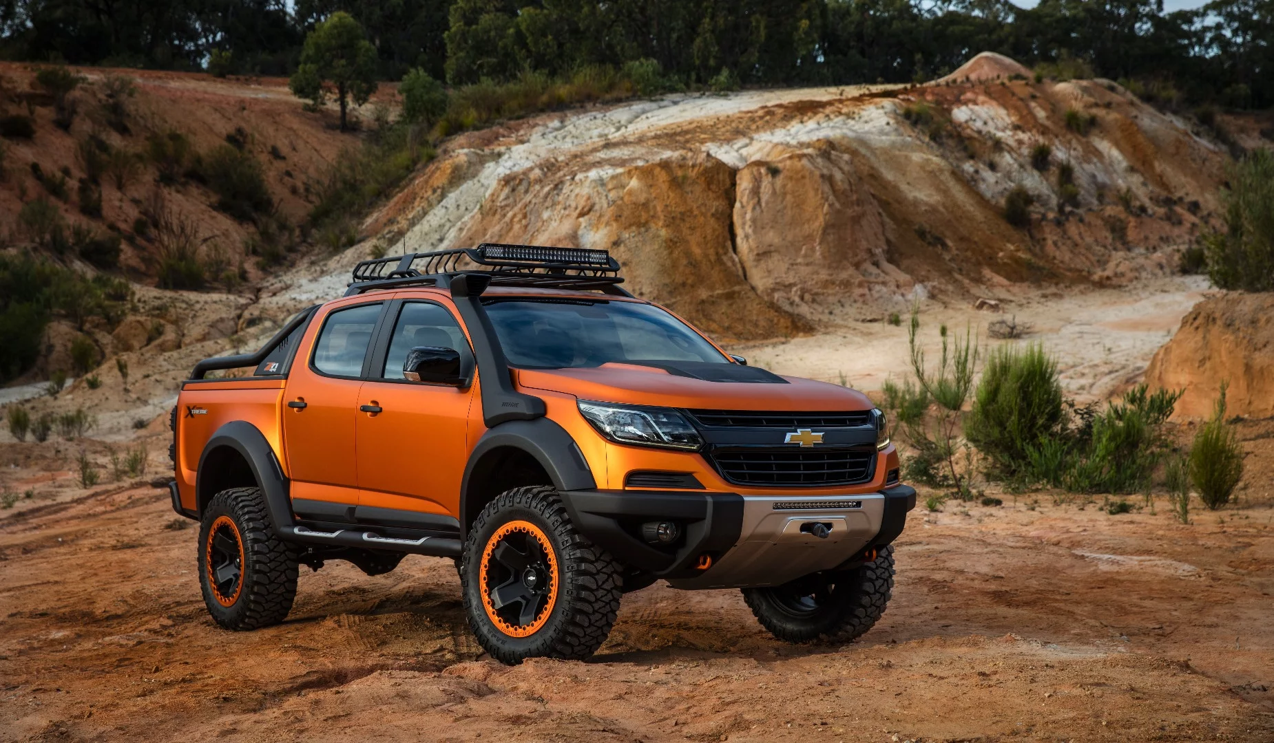 The Colorado Xtreme suggests that the new global Colorado will move toward the style of the American version