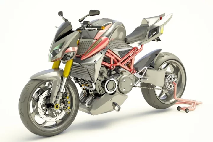 The Furion M1 design is lighter than a KTM 1290 Super Duke R, and has about 45 percent more torque