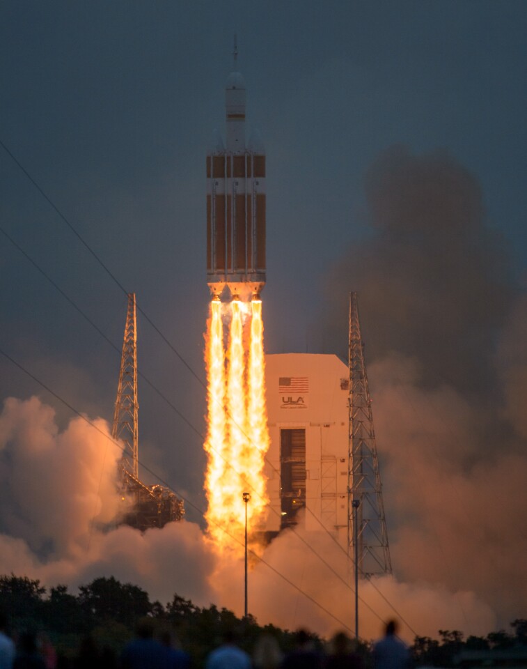 Orion launched earlier today from Cape Canaveral (Image: NASA/Bill Ingalls)