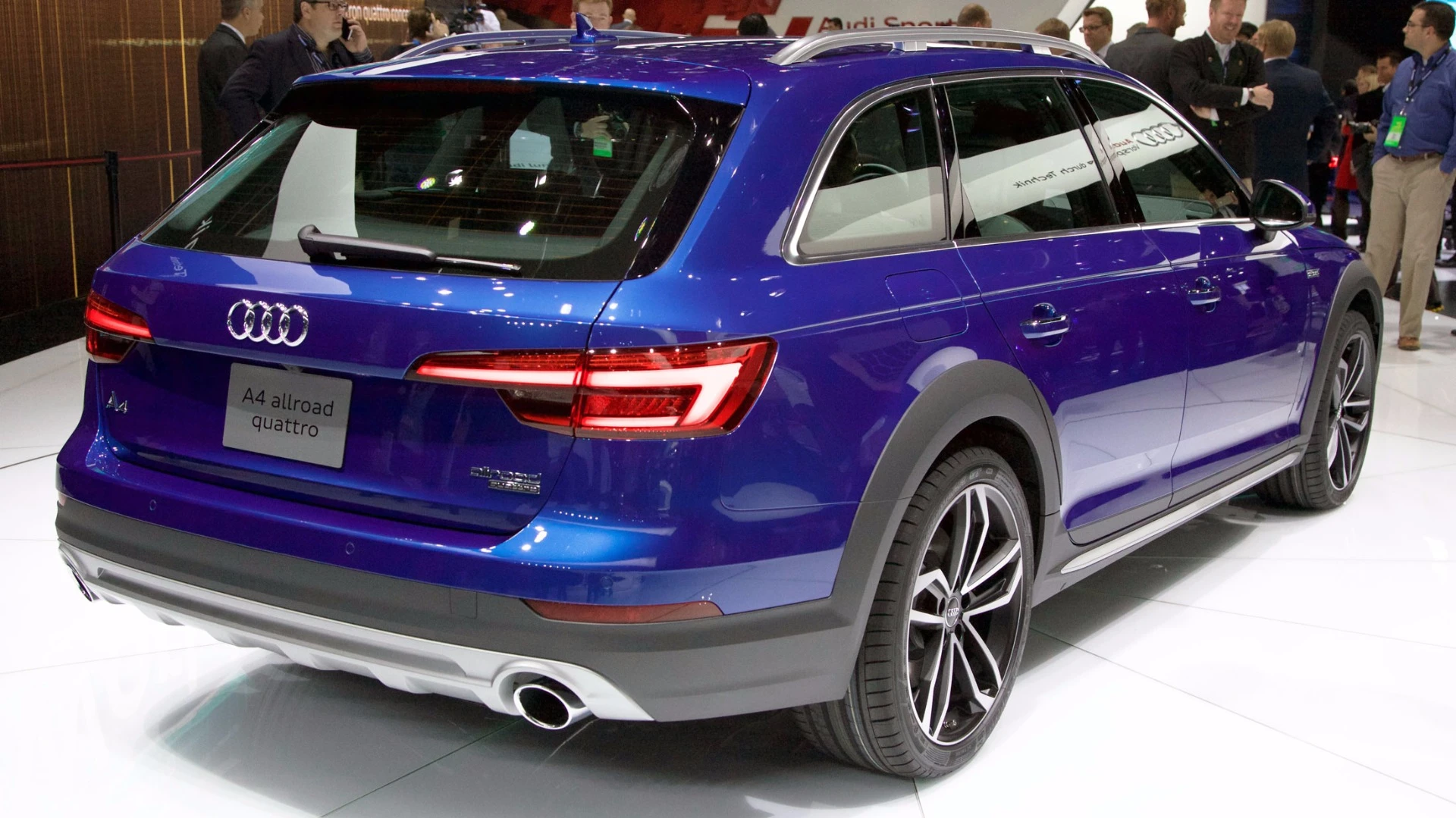The Allroad's styling might look familiar, but the A4 is lighter and more efficient than its predecessor