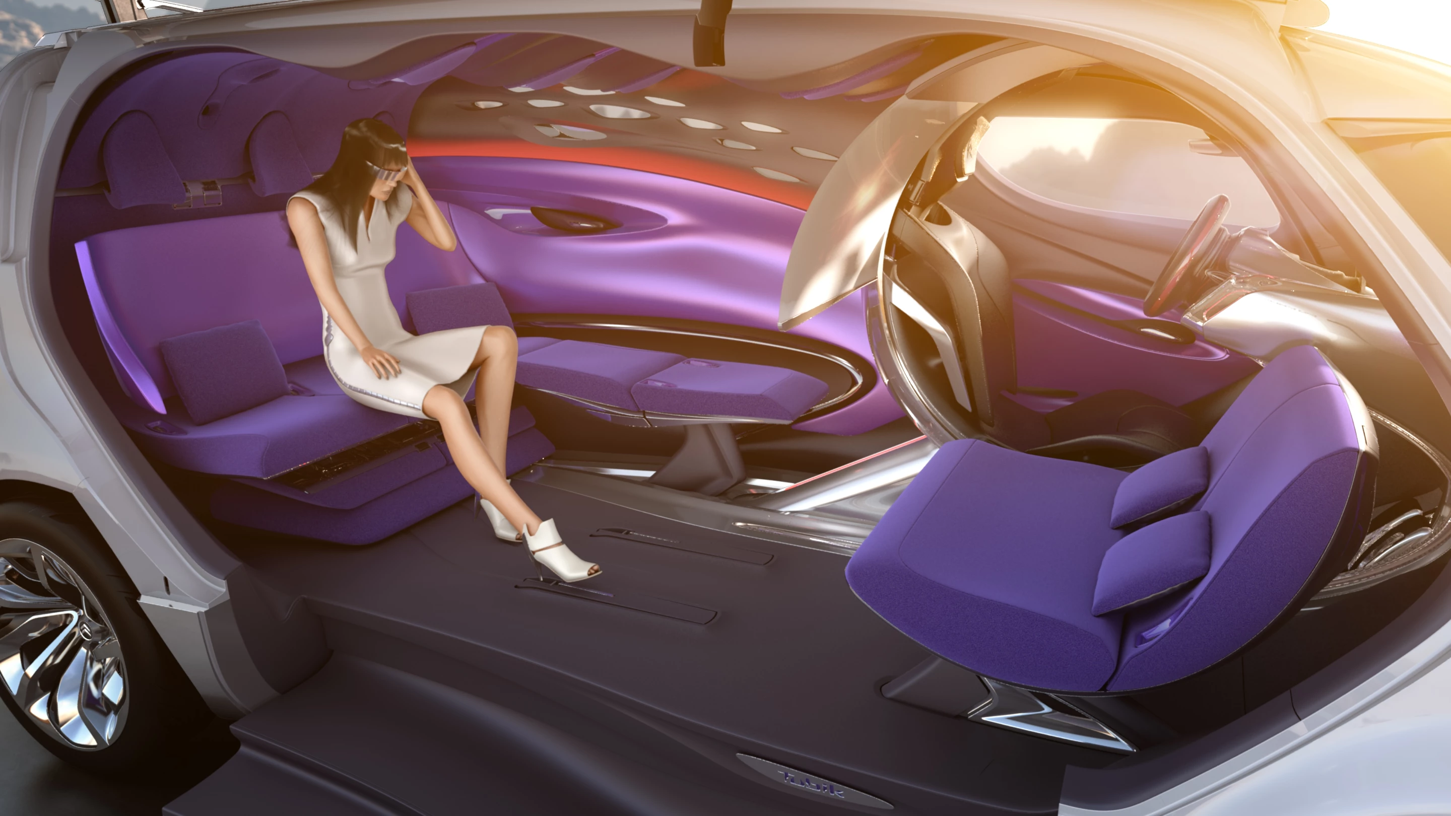 Citroen's Tubik - interior