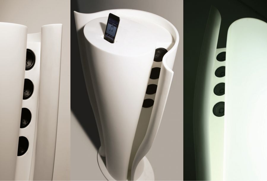 The Horn iPod speaker dock