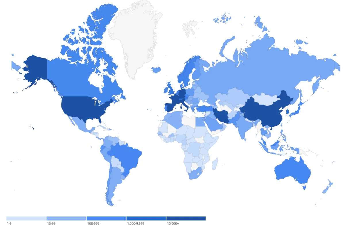 Google's coronavirus resource website has launched
