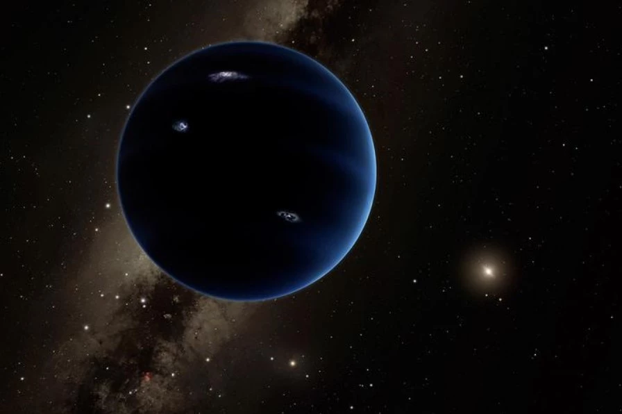 An artist's rendering of the hypothetical Planet Nine