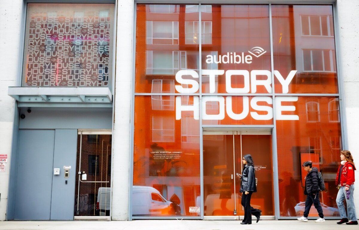 Audiobooks go physical in Audible’s immersive 'Story House' pop-up