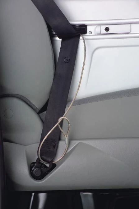 Sortimo's passenger seat organiser