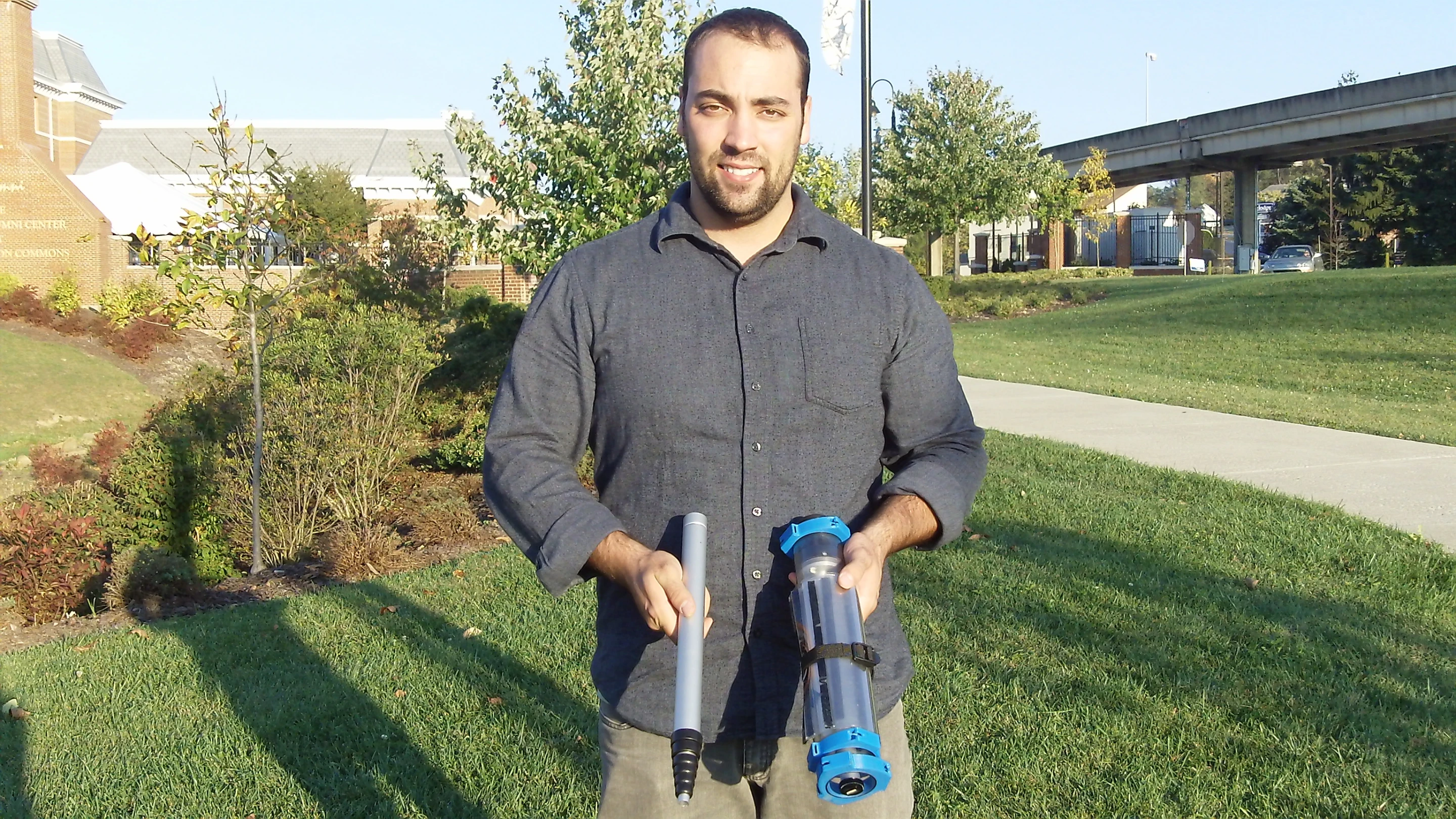 The Wisp is small and portable enough to fit easily into backpacks