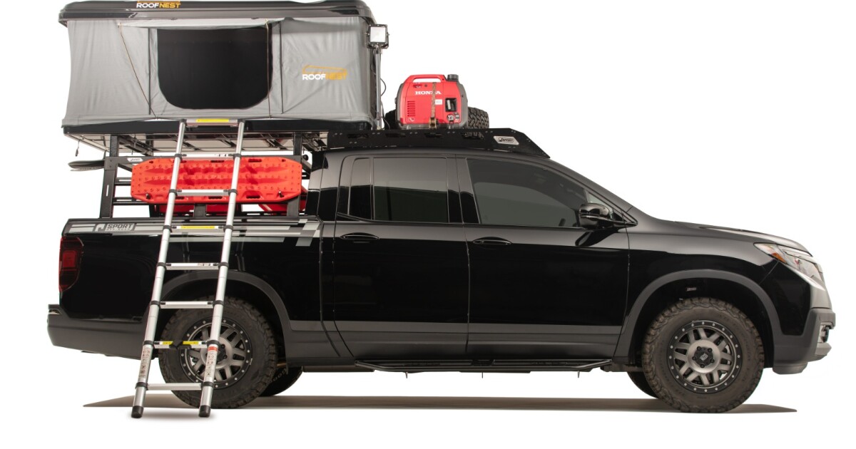 Honda Sends An Unlikely Ridgeline Overlander To The Nevada Desert