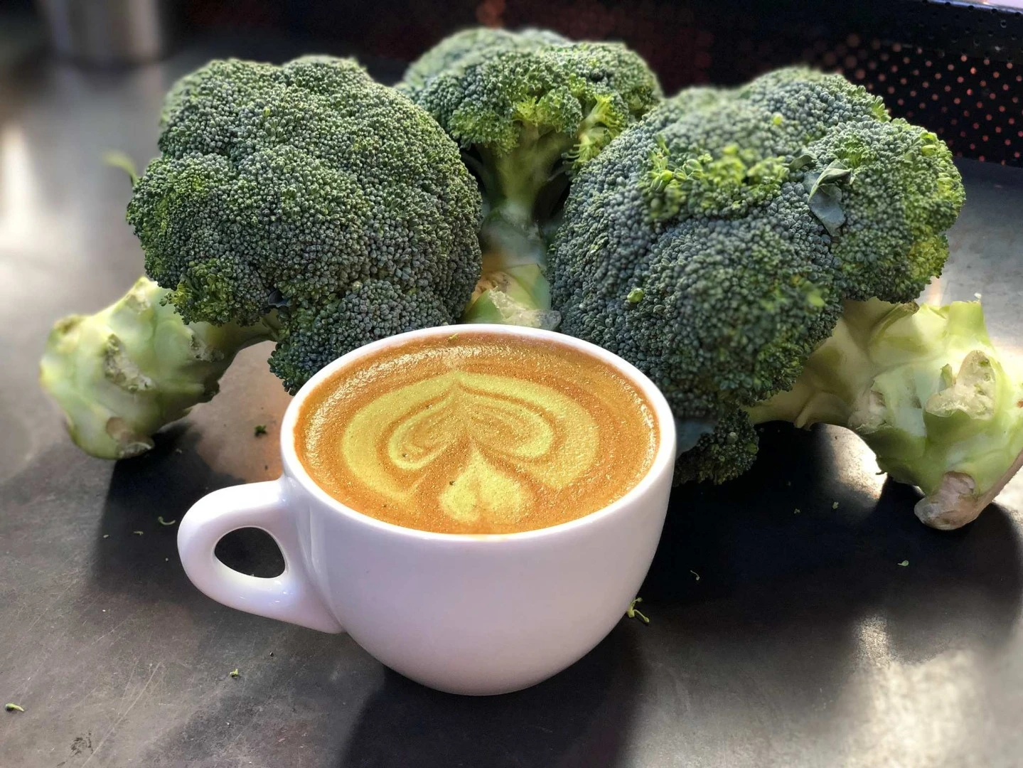 Australian scientists have developed a nutritious broccoli powder, which could be used to brew up a broccoli latte