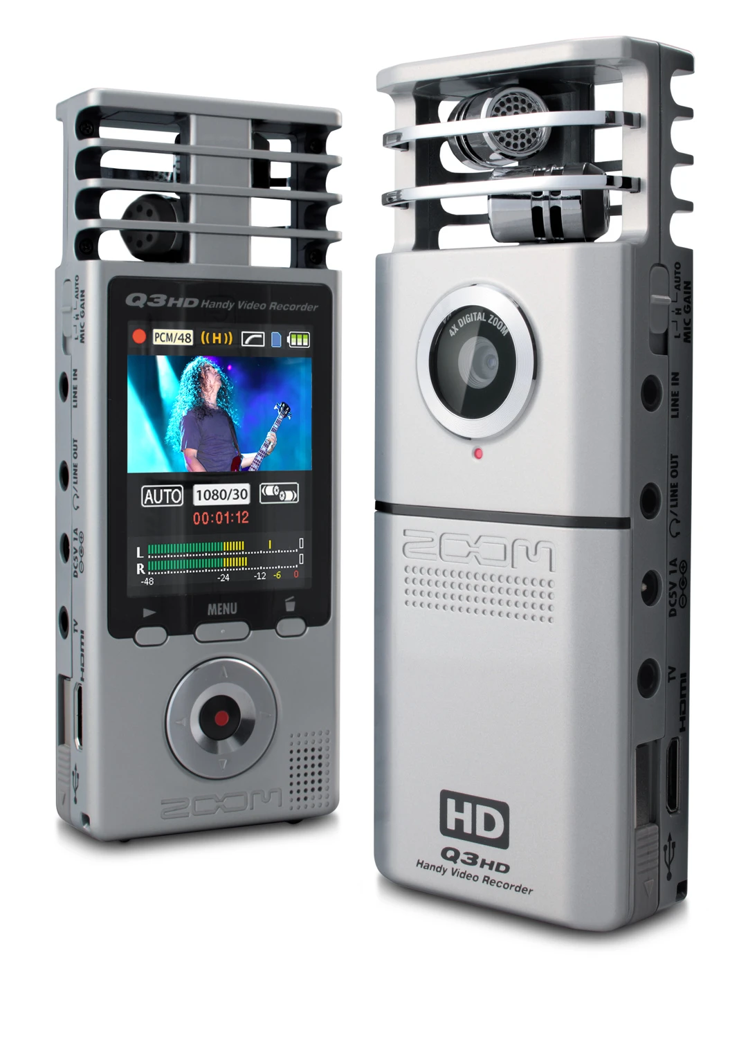 In addition to full 1080p at 30 fps, users also benefit from up to 24-bit/96kHz WAV or up to 320kbps AAC audio