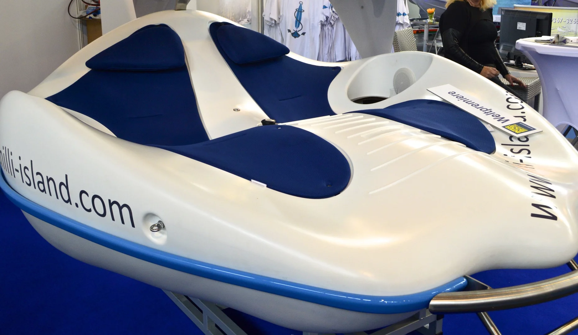 The Chilli island includes an onboard Bluetooth sound system