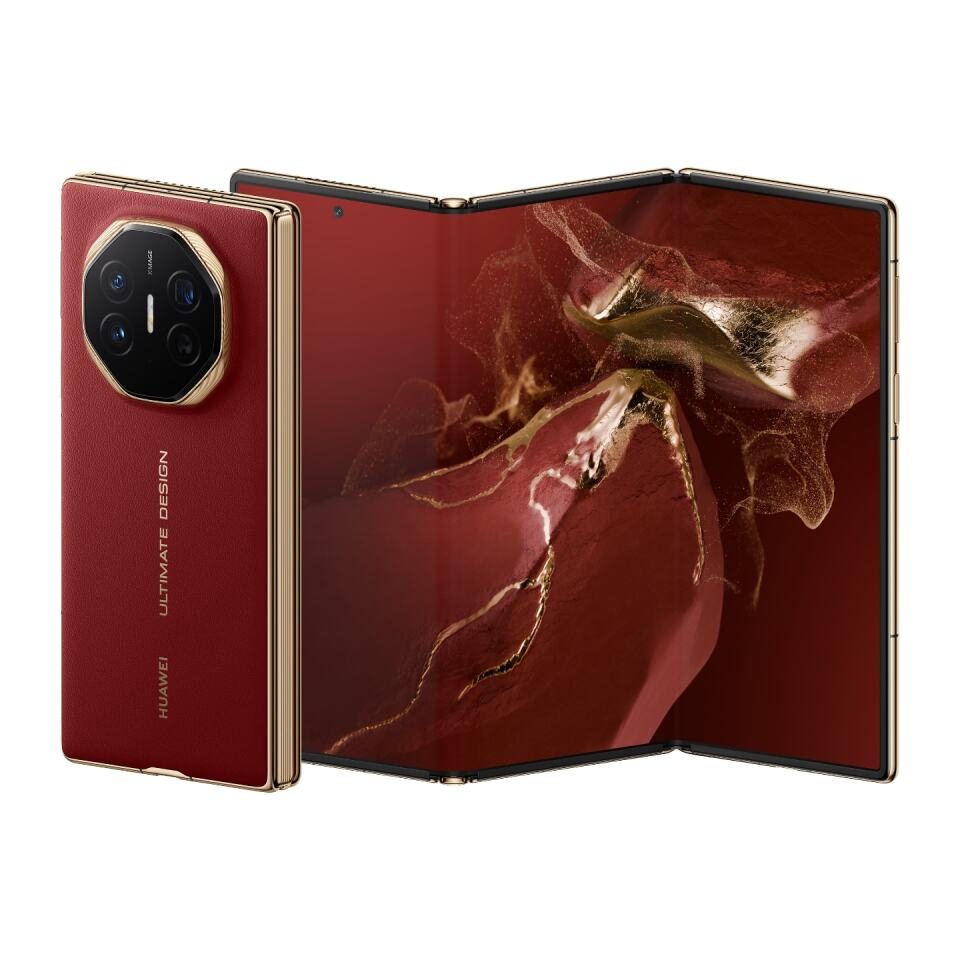 The dual hinge mechanism caters for three different display options: a single screen mode for "quick tasks such as calling or photography," a dual screen for "information browsing, such as reading articles and checking emails," and a triple-screen tablet mode that "delivers immersive viewing and makes multi-task management a breeze"