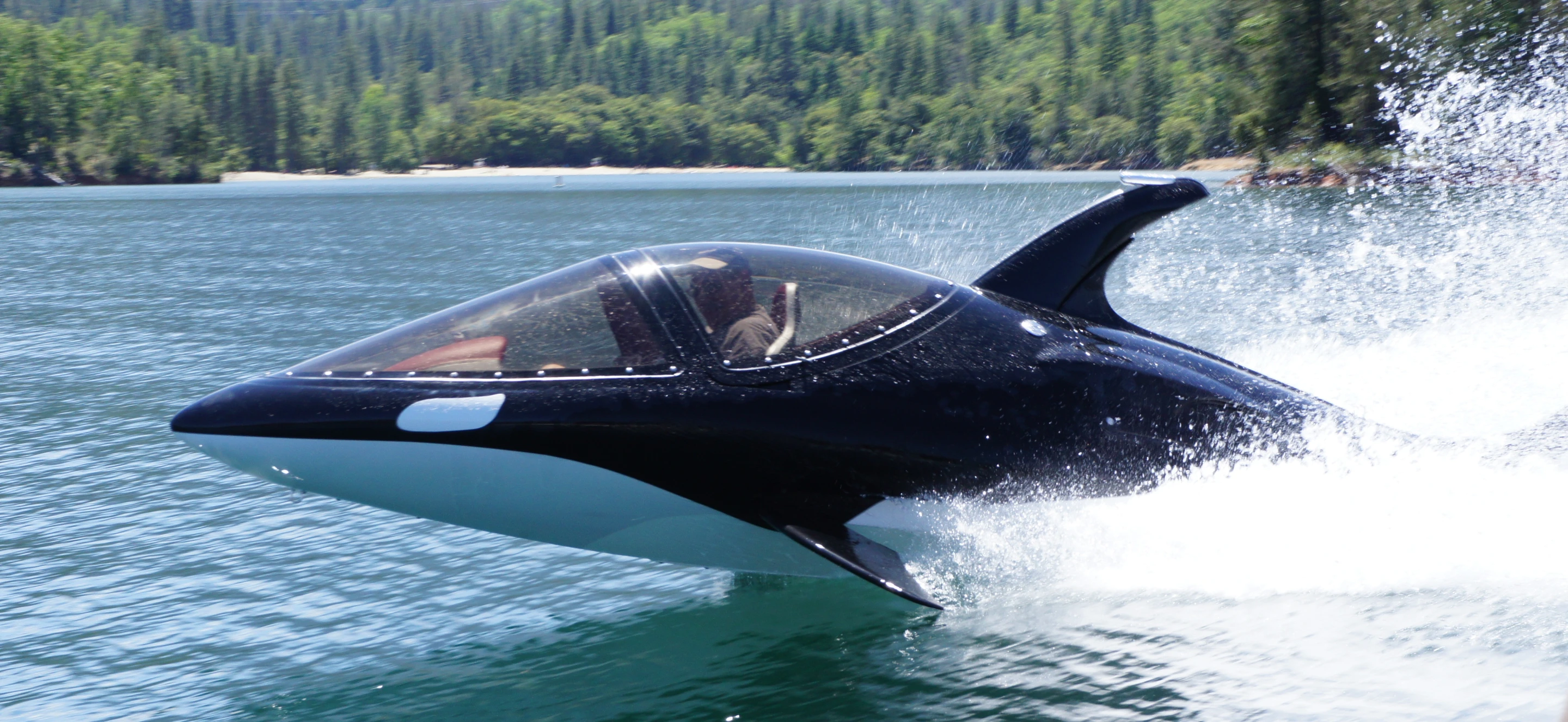 Innespace has introduced its new sea creature-inspired personal watercraft, the orca-like Seabreacher Y