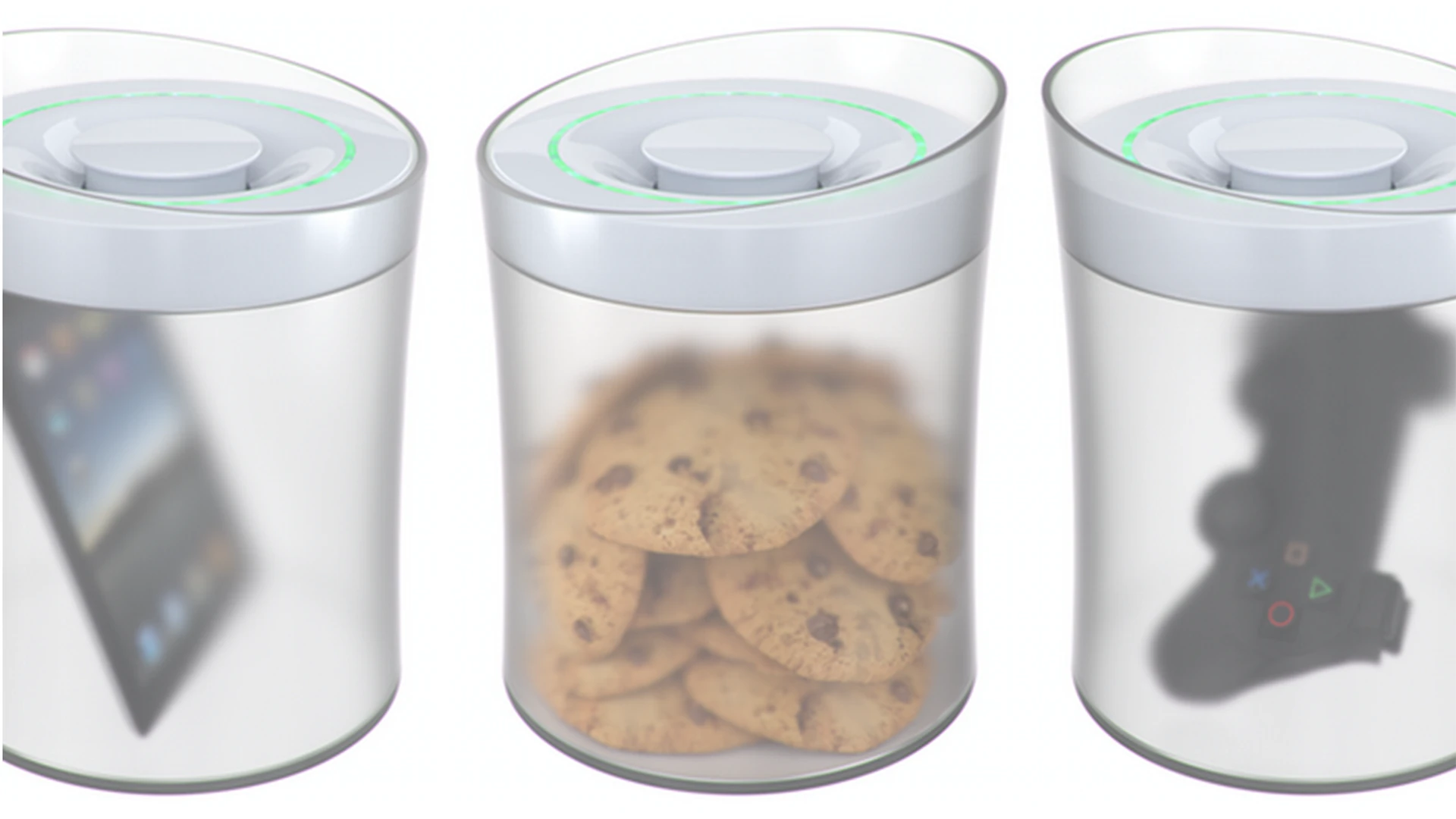 Users can put whatever they like inside the kSafe, providing it fits inside the round 186 x 196 mm (7.3 x 7.7 in) container