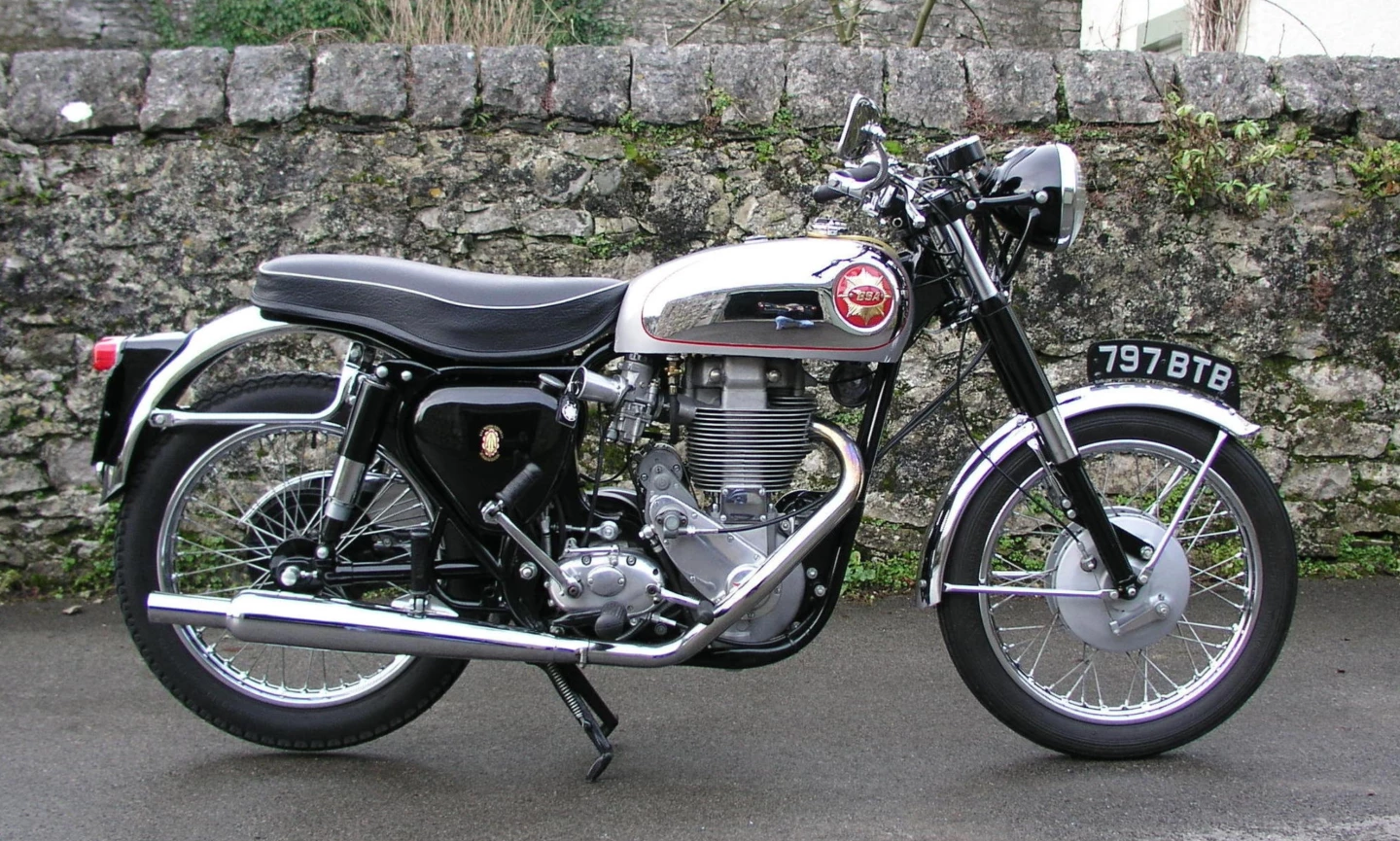 This 1956 BSA 500cc Gold Star sold for £13,512 (US$20,990) at Bonham's International Classic Motorcycle Show auction in 2009.