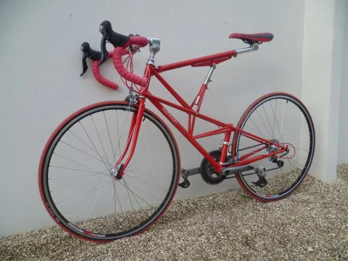 If you want a Hickman Bike frame, Mike will make you one for £2,000 (about US$2,780)