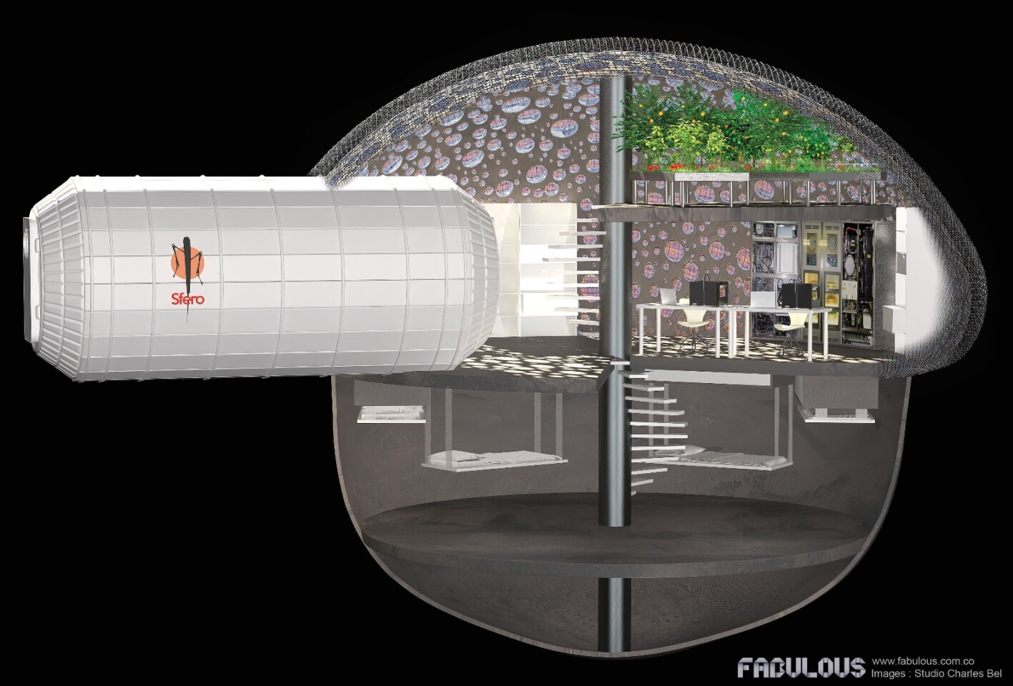 3Dprinted Mars shelter concept is out of this world