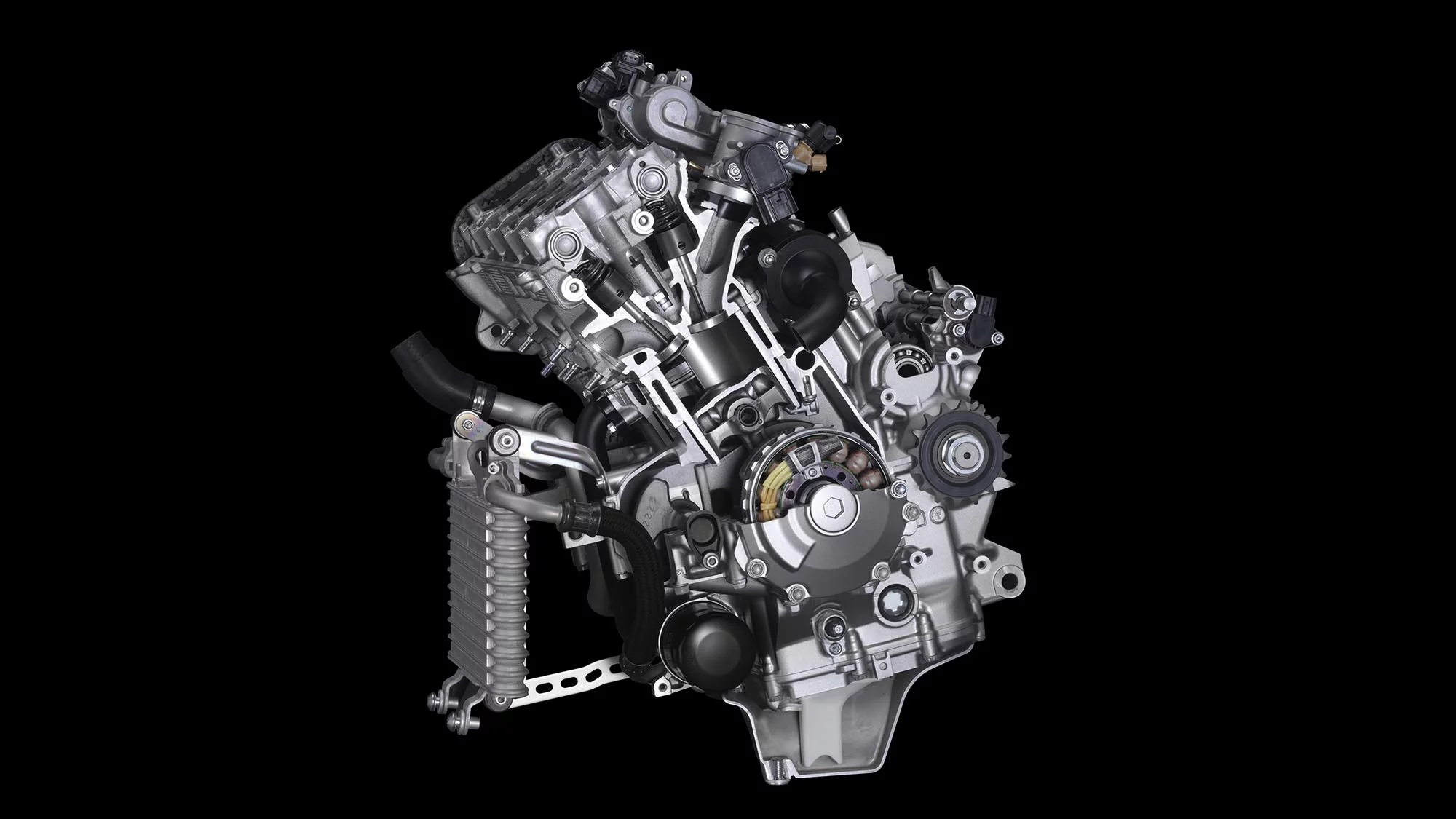 2015 Yamaha R1 - engine and slipper clutch