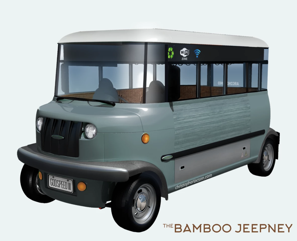 Banatti's bigger dream: a bamboo Jeepney