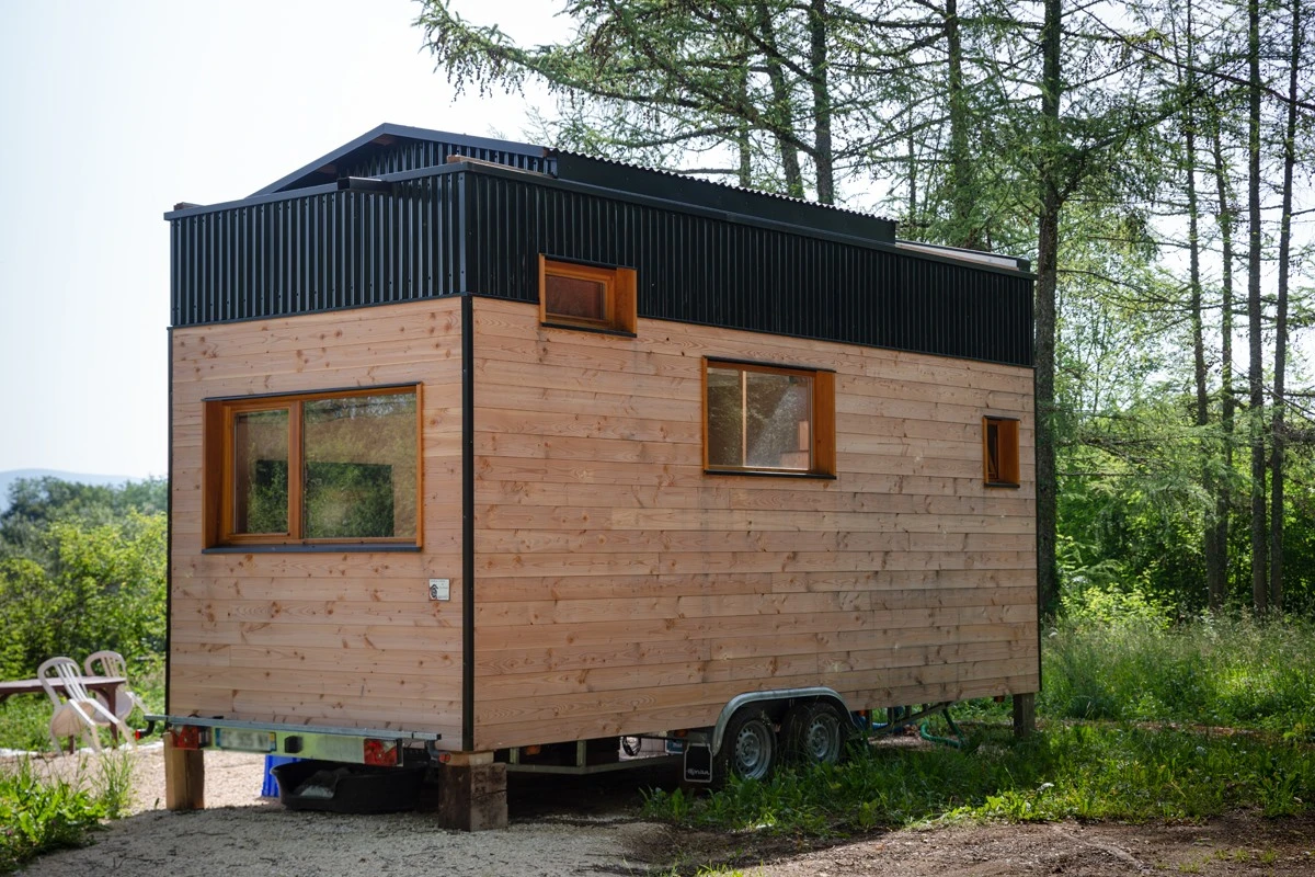 The Tiny House Franck measures 6 m (19.6 ft)-long