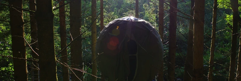 Build time for a Tree Tent is estimated at around four to six weeks