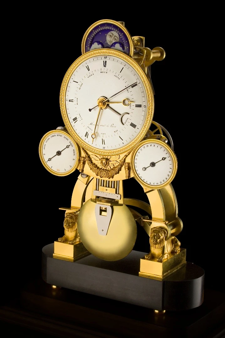 A lunar clock built by Moinet
