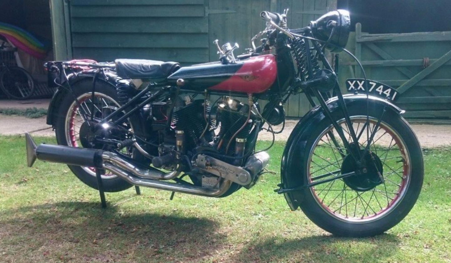 One of only a relative handful of overhead-valve Flying-8s known to survive worldwide, the model represented Brough Superior's most credible rival in terms of quality, performance and price at this time. The Flying-8 was powered by a 980cc JAP v-twin engine and built a fine sporting reputation thanks to its racing achievements, with its name derived from the engine's RAC rating of 8 horsepower. Indeed, the estimate proved to be a little light, particularly given recent sales of the model with a 1926 Coventry-Eagle Flying-8 selling for £106,780 ($162,140) at Bonham's Spring Stafford Sale earlier this year and the record price for the model is a 1928 model which sold at Bonham's 2011 Quail Lodge Sale during Monterey Car Week in 2011, when it fetched US$265,500. At just, $95,694 this 1925 Coventry Eagle 976cc Flying Eight appears very well bought, as it's still $170,000 shy of the record for the model.