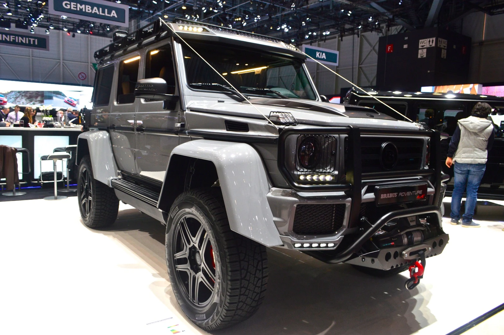 Brabus debuts the 550 Adventure at the 2017 Geneva Motor Show