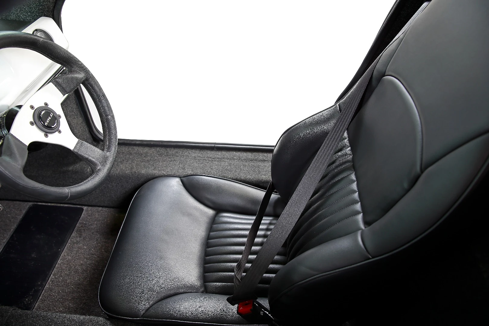 It's all driver's seat in this cabin