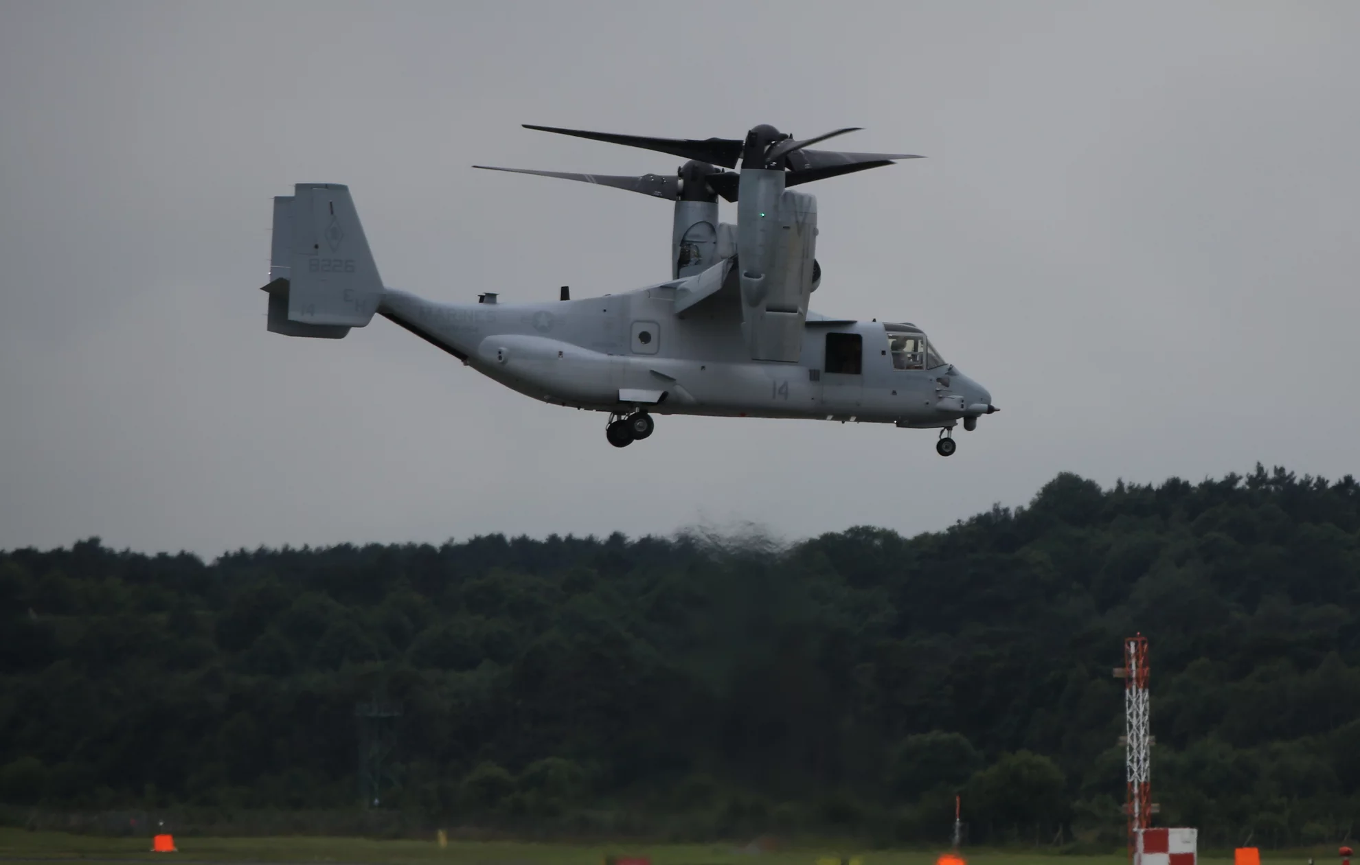 An MV-22 Osprey does its thing (Photo: Gizmag)