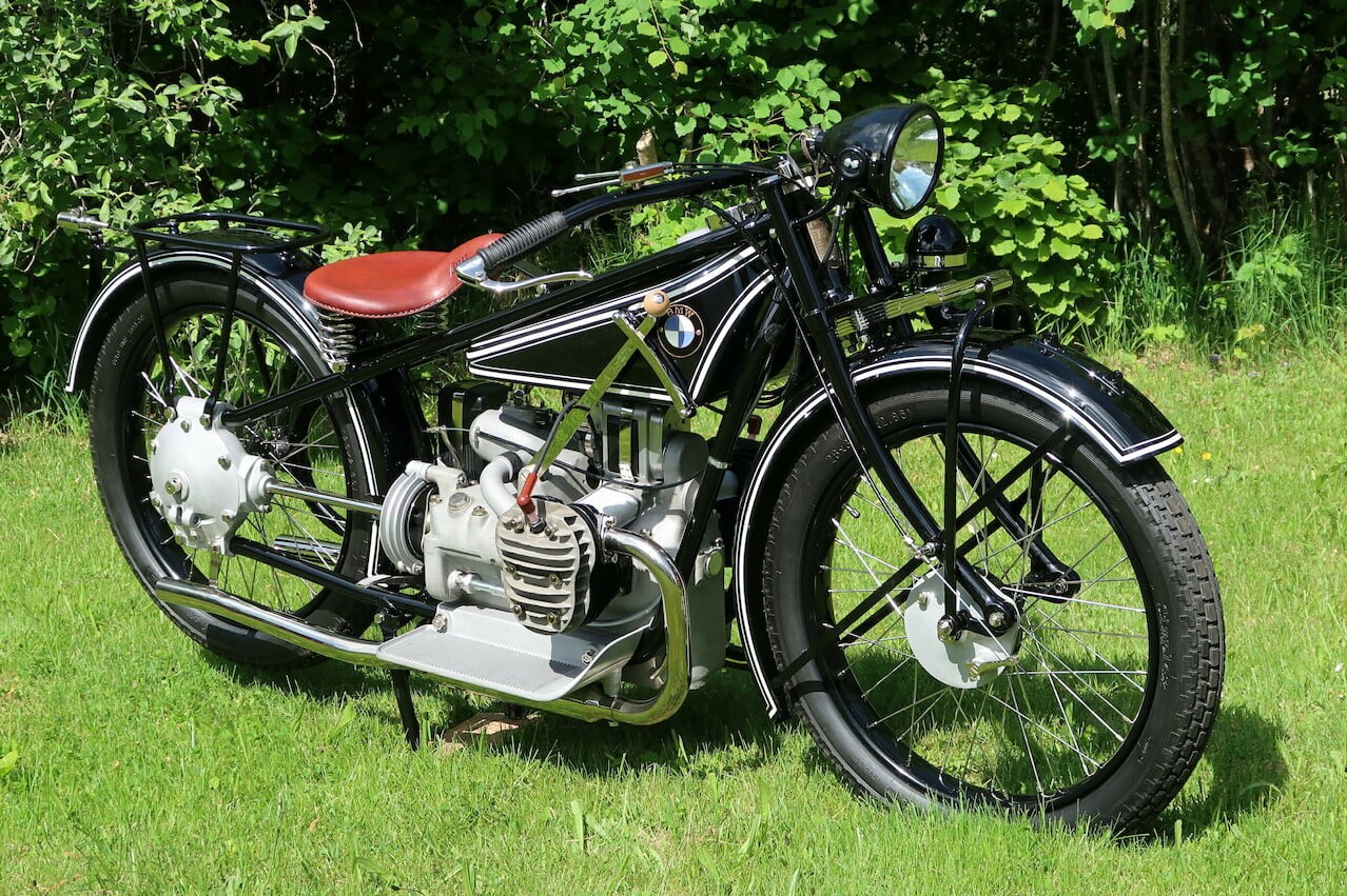 BMW's timeless “flat-tank” motorcycles of the 1920s represent extraordinary value for the collector. This R42 is estimated to sell for between $60,000 and $70,000